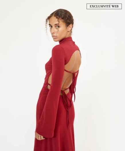 Robe Dos Nu Emma-Exclusivité web