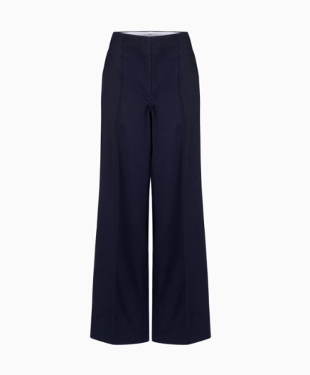 Pantalon Sculptural Navy SS2015 par Phoebe Philo