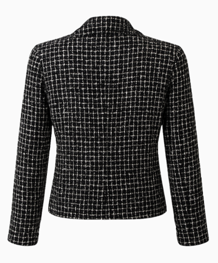 Veste Tweed Black And White Pre Fall 2010