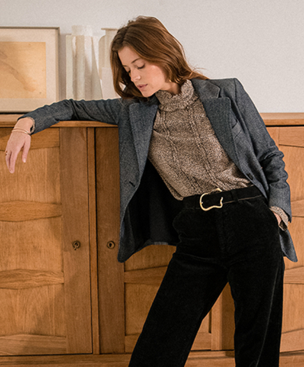 Pantalon Velours Cotelé