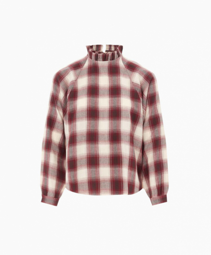 Blouse Janel Aubergine