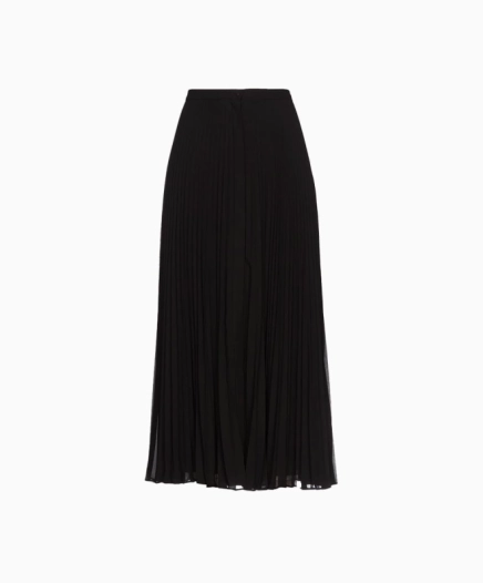 Jupe Mousseline Plissée