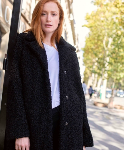 Manteau Fluffy
