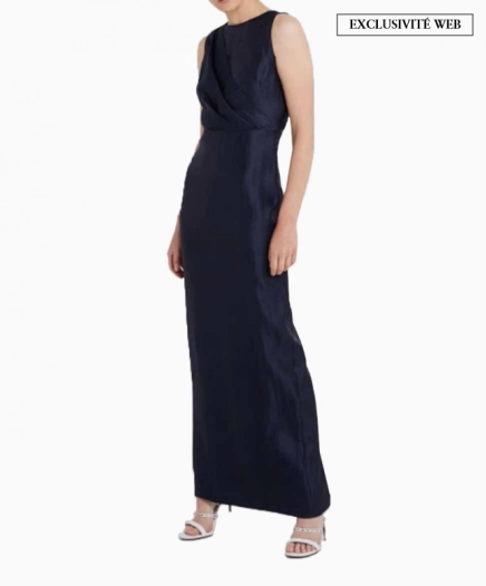 Robe foil Bertillia Bleu