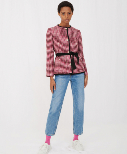 Veste Tweed Fuchsia