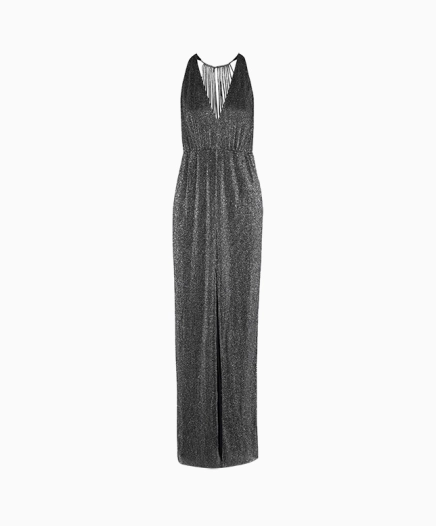 Robe Metallic Ribbed Knit-Exclusivité web
