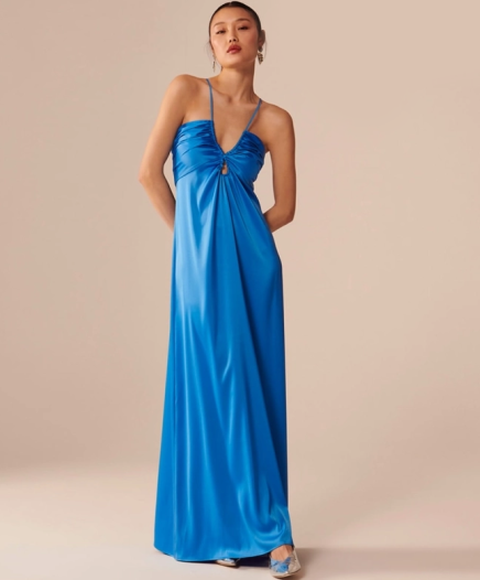 Robe Rosalia Bleue-Exclusivité web