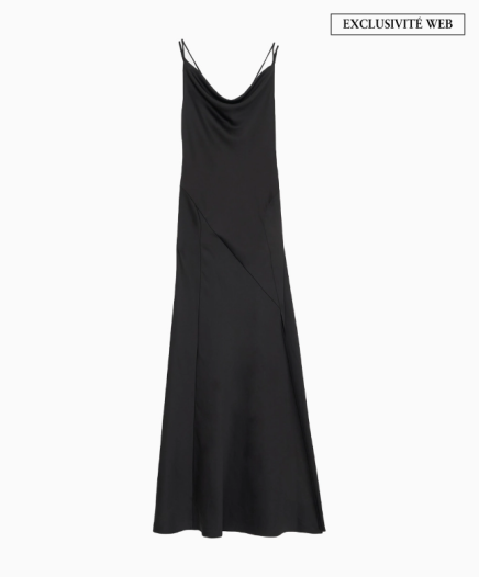 Robe Rafaele Noire-Exclusivité web