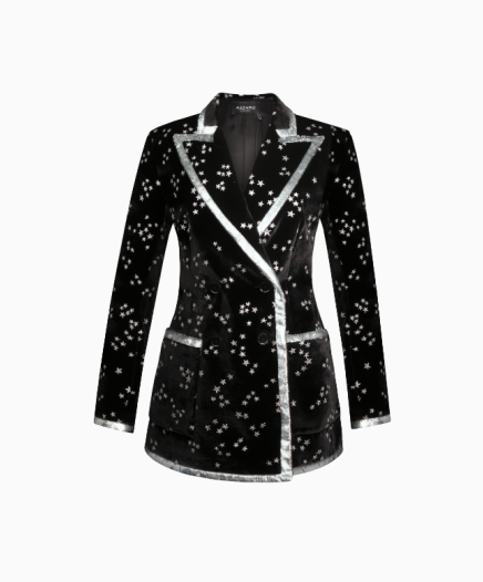 Veste Imane Embroidered Black