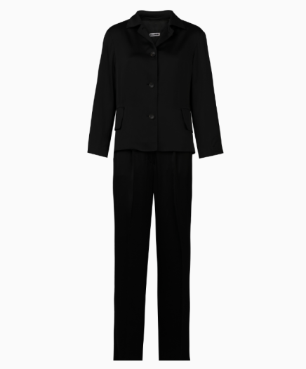 Ensemble Tailoring Minimaliste Noir Circa 2019