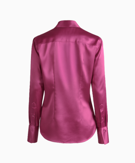 Chemise Satin Fuchsia