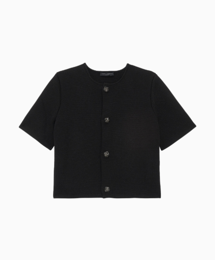 Cardigan Glitter Noir