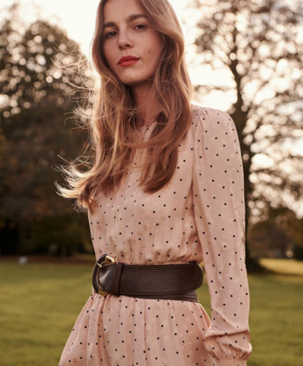 Robe Justine à pois