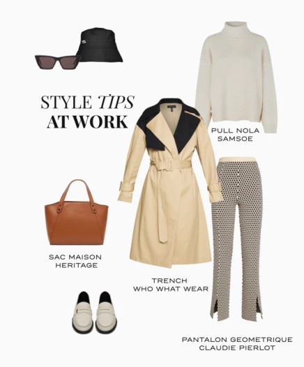 Pantalon Géométrique