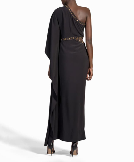 Robe Asymétrique Cloutée