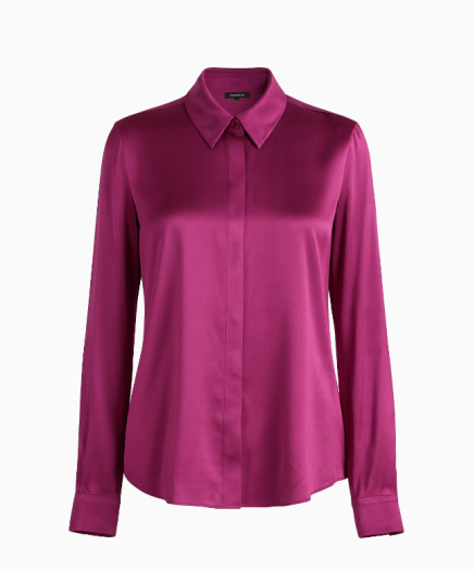 Chemise Satin Fuchsia