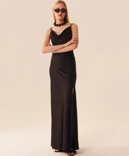 Robe Rafaele Noire-Exclusivité web