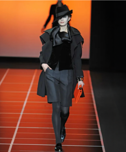 Top Col Bateau Satin FW2012