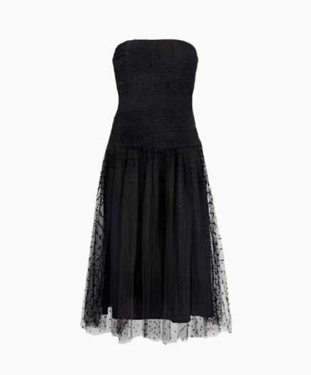 Robe Bustier Froncée - vendu