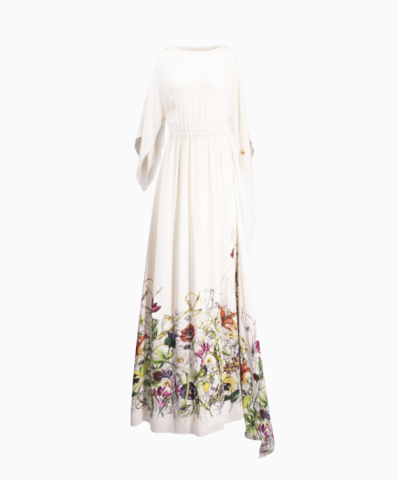 Robe Mousseline Flower