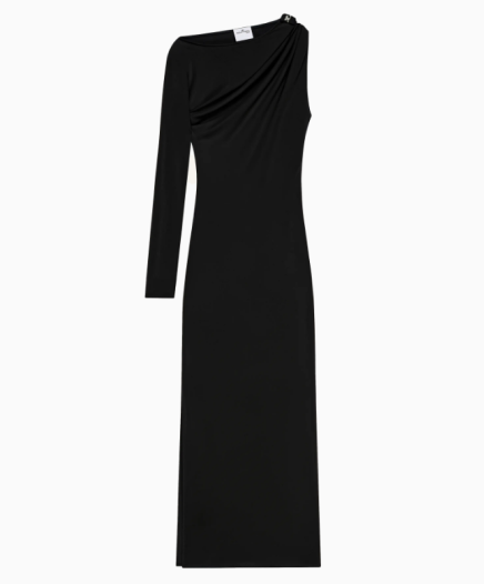 Robe One Shoulder Black