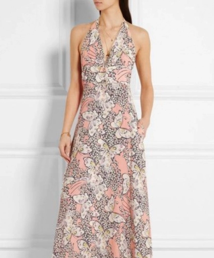 Robe Imprimée Floral et Papillon- Exclusivité web