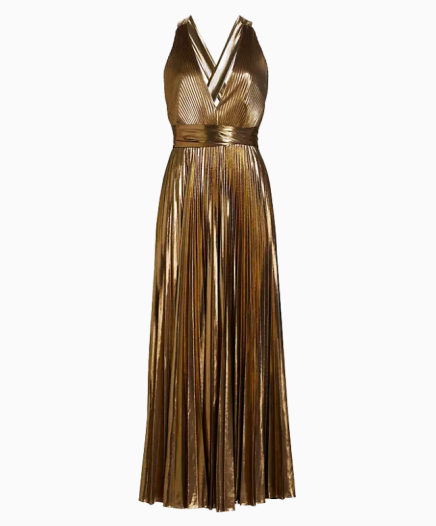Robe Oria Gold Dress