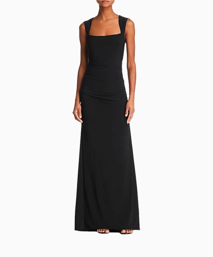Robe Ruched Jersey Gown-Exclusivité web