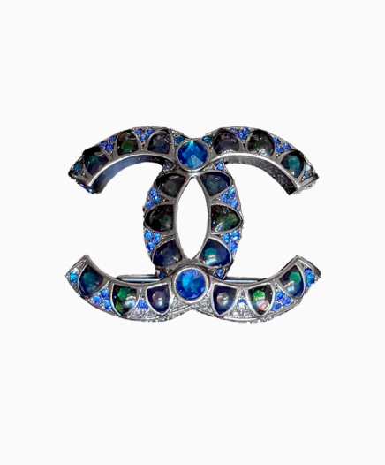 Broche Chanel Bleu Nocturne Pre Fall 2019