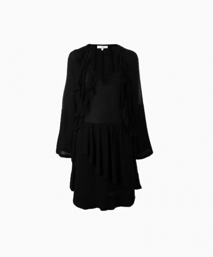 Robe Tie Noire-Exclusivité web