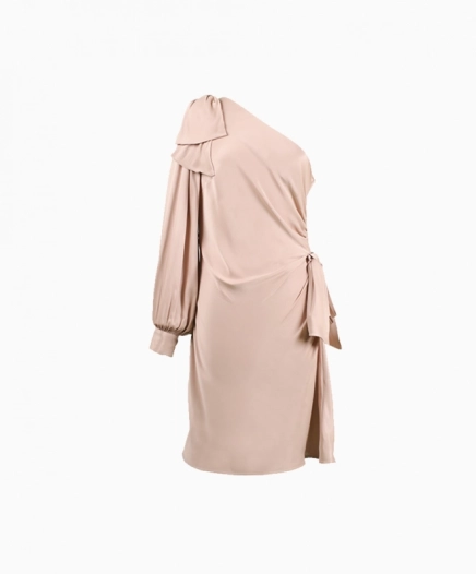 Robe Maples Bow Blush