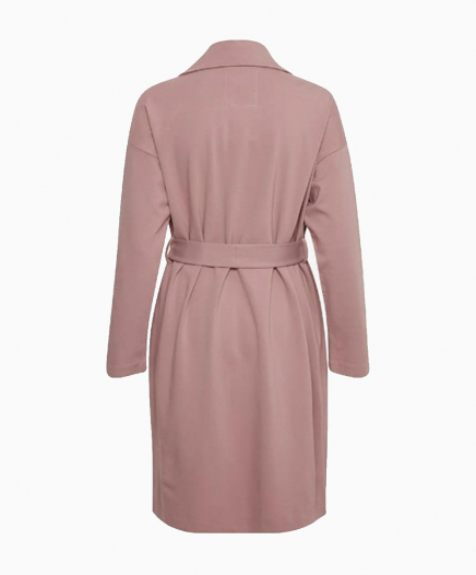 Manteau Classique Rose