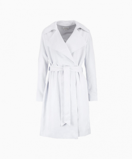 Trench Elila Blanc