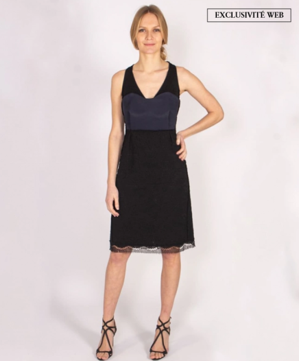 Robe Plastron Marine-Exclusivité web