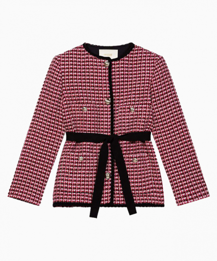Veste Tweed Fuchsia