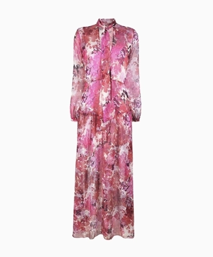 Robe Floral Fuchsia-Exclusivité web
