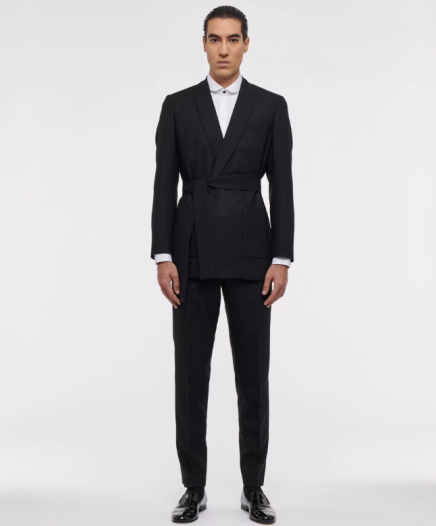 Veste Smoking Ceinturé