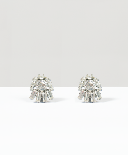 Boucles d'oreilles Puce Cristal