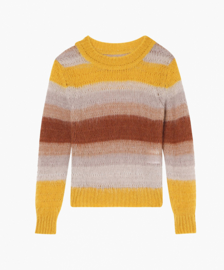 Pull Boo Pachat Jaune Orange