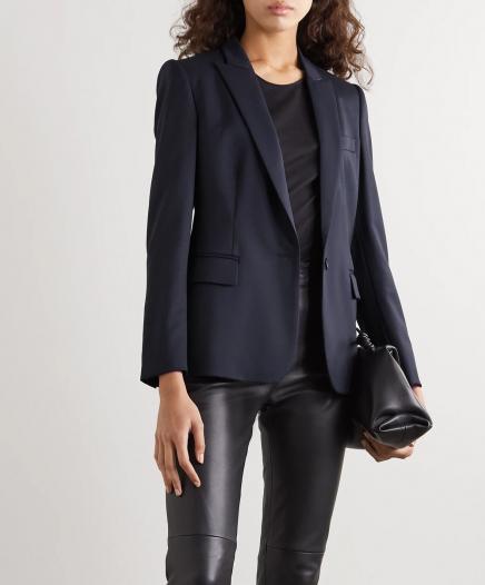 Veste Bleu Marine Stripes