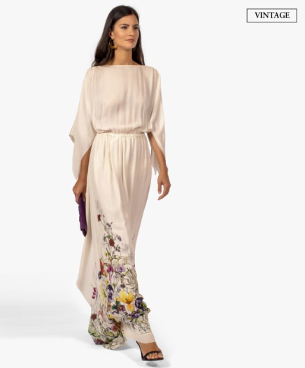 Robe Mousseline Flower