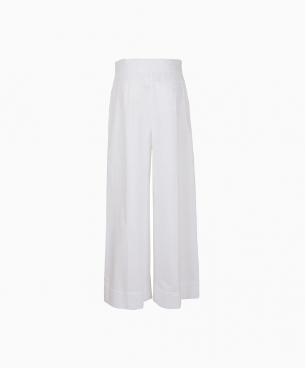 Pantalon Coton Blanc