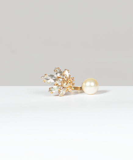 Bague Perle Ouverte