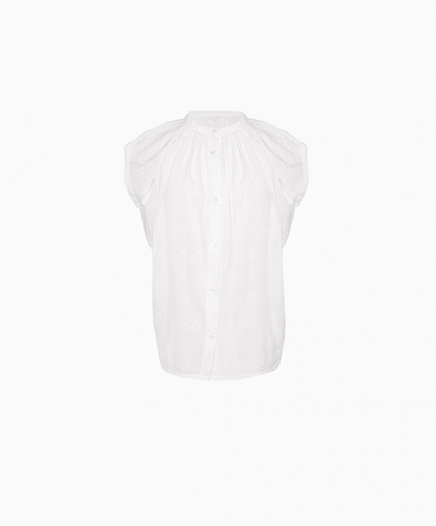 Top Sans Manches Favorite Blanc