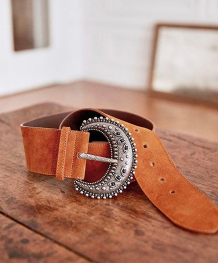 Ceinture Louve Camel