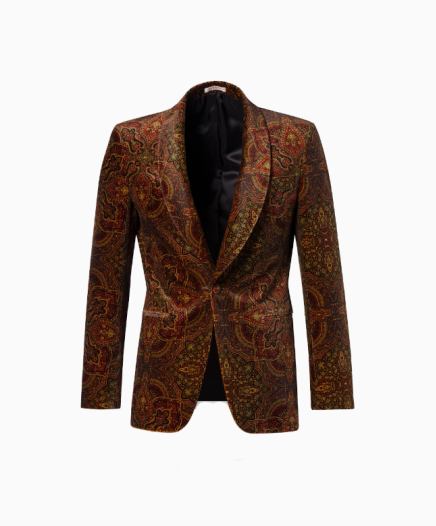 Smoking Velours Motifs