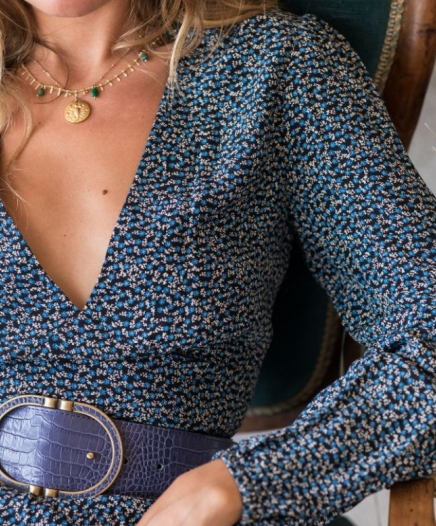 Ceinture Fétiche croco Iris