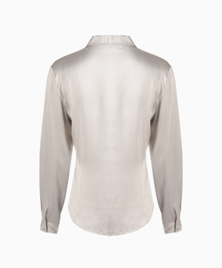 Chemise Satin Ivoire