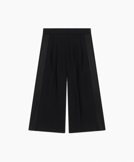 Pantalon large en crepe