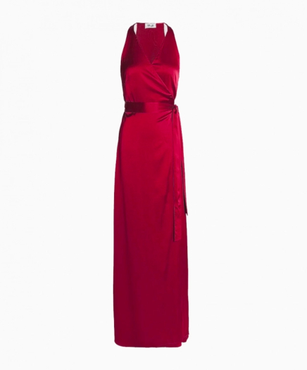 Robe Paola Cherry Wrap-Exclusivité web